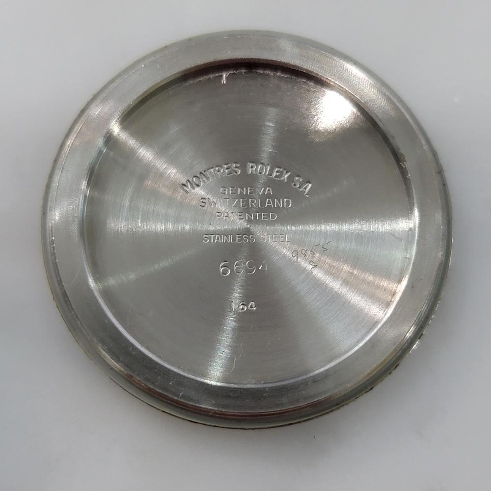 Mens Rolex Oysterdate Precision Ref 6694 34mm Manual Wind 1960s Swiss RA450B 8