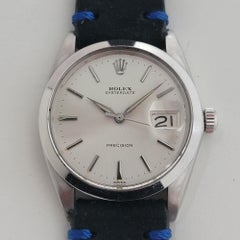 Mens Rolex Oysterdate Precision Ref 6694 34mm Manual Wind 1960s Swiss RA450B