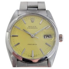 Rolex Oysterdate Precision Réf. 6694 à remontage manuel, pour hommes, années 1960, vintage RA108