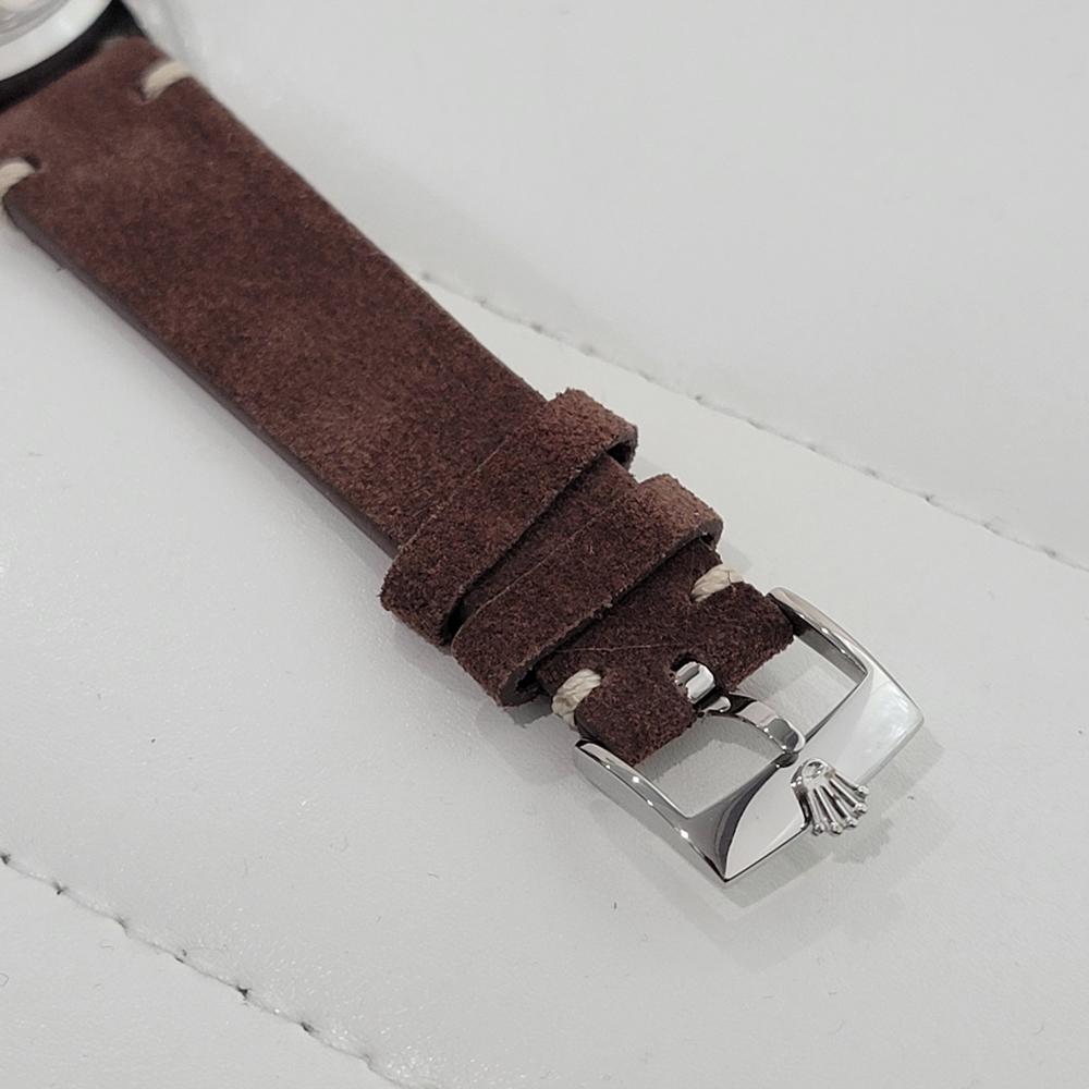 Mens Rolex Oysterdate Precision Ref 6694 34mm Manual Wind 1960s Vintage RA450 4