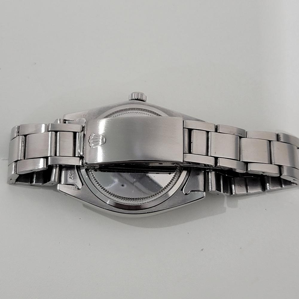 Rolex Oysterdate Precision Ref 6694 34mm a carica manuale 1960s Vintage RA450S 7