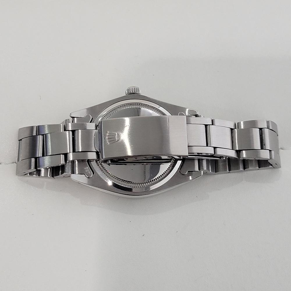 Herren Rolex Oysterdate Precision Ref 6694 34mm Handaufzug 1960er Jahre Vintage RA503 im Angebot 8