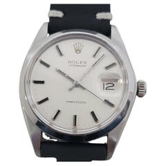 Rolex Oysterdate Precision Ref 6694 34mm Vento Manuale 1960s Vintage RA503B
