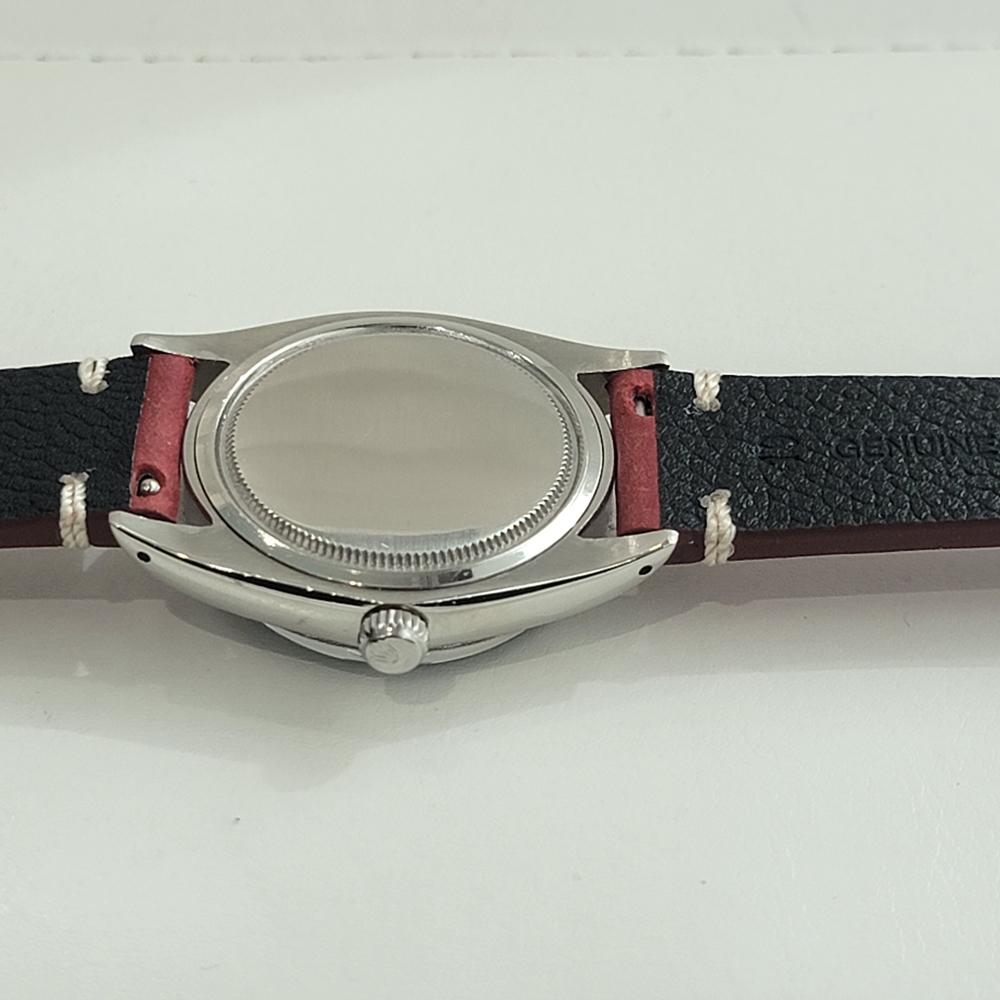 Mens Rolex Oysterdate Precision Ref 6694 34mm Manual Wind 1960s Vintage RJC187R For Sale 6