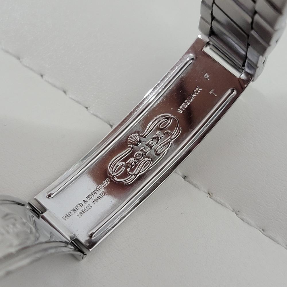 Mens Rolex Oysterdate Precision Ref 6694 34mm Manual Wind 1970s Vintage RA413S 6