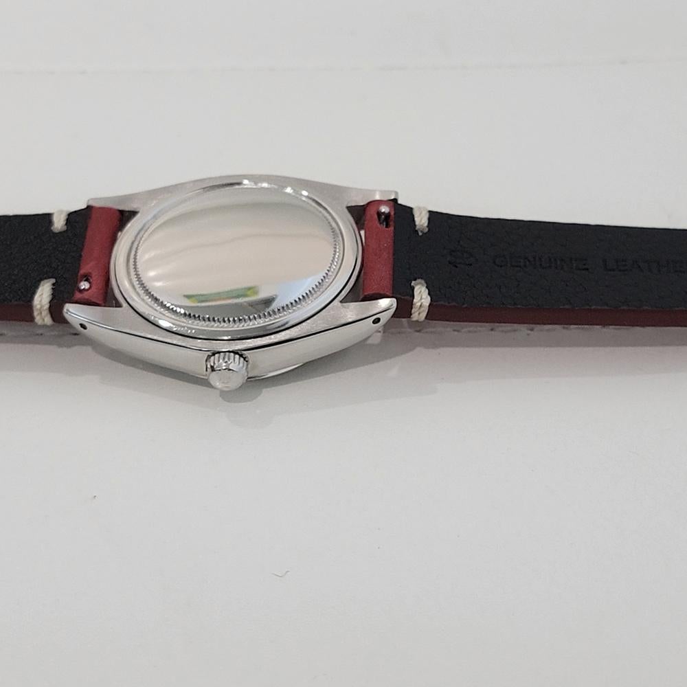 Mens Rolex Oysterdate Precision Ref 6694 34mm Manual Wind 1970s Vintage RA414 en venta 6