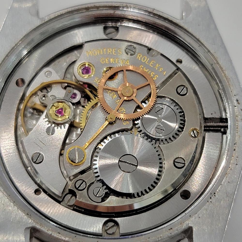 Mens Rolex Oysterdate Precision Ref 6694 34mm Manual Wind 1970s Vintage RA414B For Sale 7