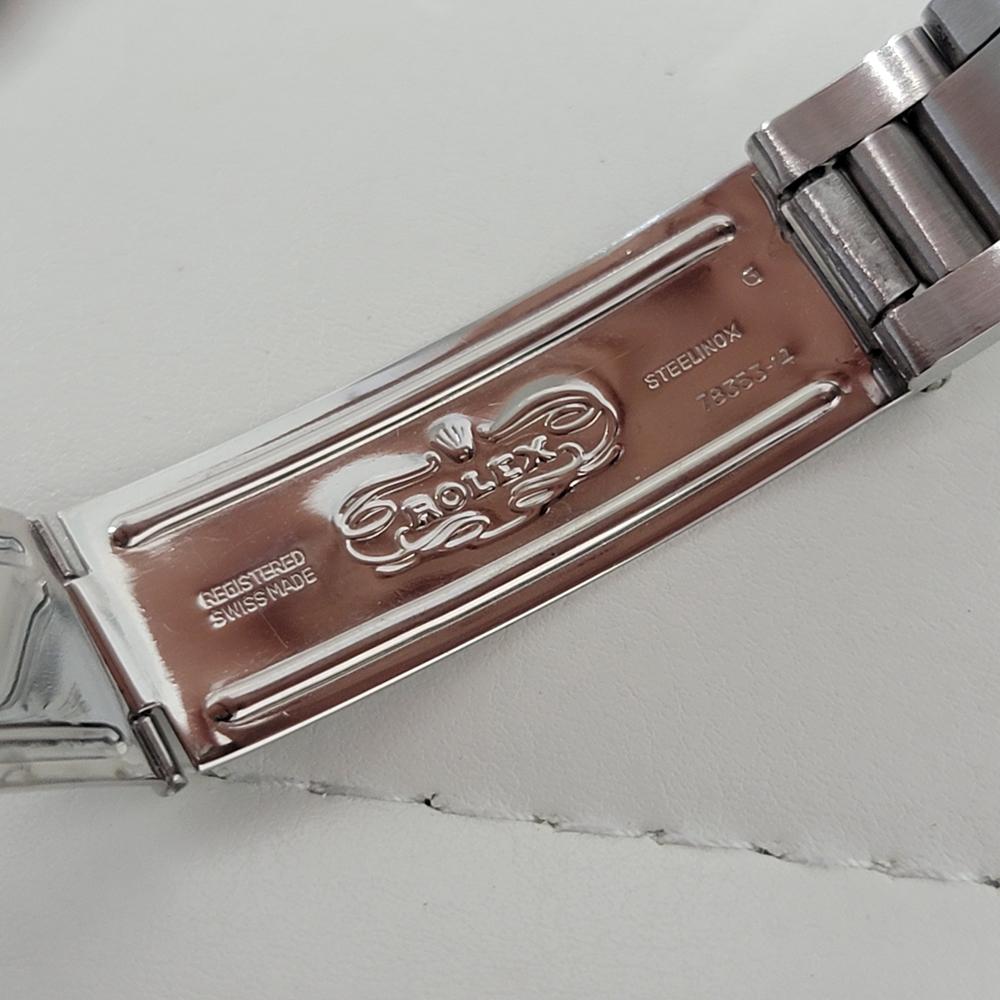 Mens Rolex Oysterdate Precision Ref 6694 34mm Manual Wind 1970s Vintage RA414S For Sale 6