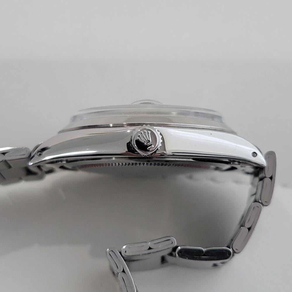 Mens Rolex Oysterdate Precision Ref 6694 34mm Manual Wind 1970s Vintage RA502 4