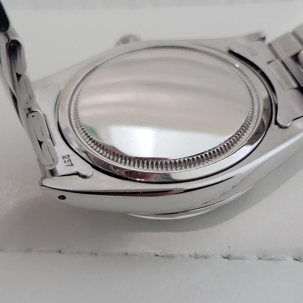 Mens Rolex Oysterdate Precision Ref 6694 34mm Manual Wind 1970s Vintage RA502 5