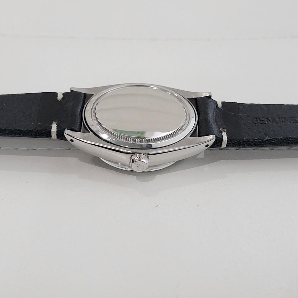 Mens Rolex Oysterdate Precision Ref 6694 34mm Manual Wind 1970s Vintage RA502B 6