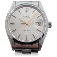 Mens Rolex Oysterdate Precision Ref 6694 34mm Manual Wind 1970s Vintage RA504