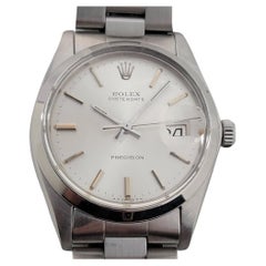 Rolex Oysterdate Precision Réf. 6694 34 mm à remontage manuel des années 1980 Swiss RA441