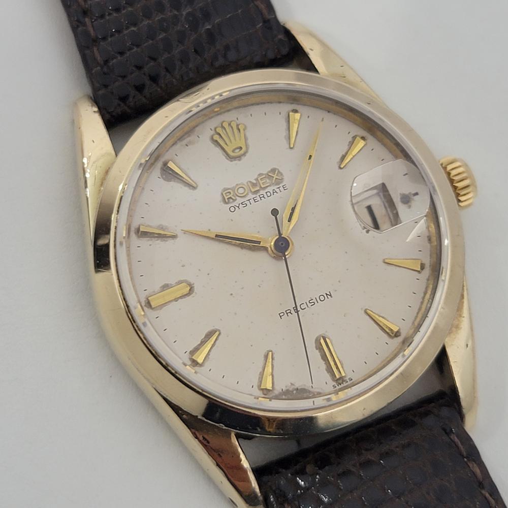 1950's rolex oysterdate precision