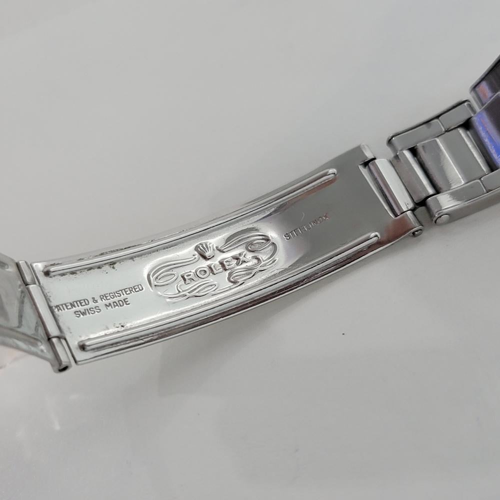 Rolex Oysterdate Precision avec boîte manuelle d'origine pour hommes, réf. 6694, années 1960 RA261 en vente 5