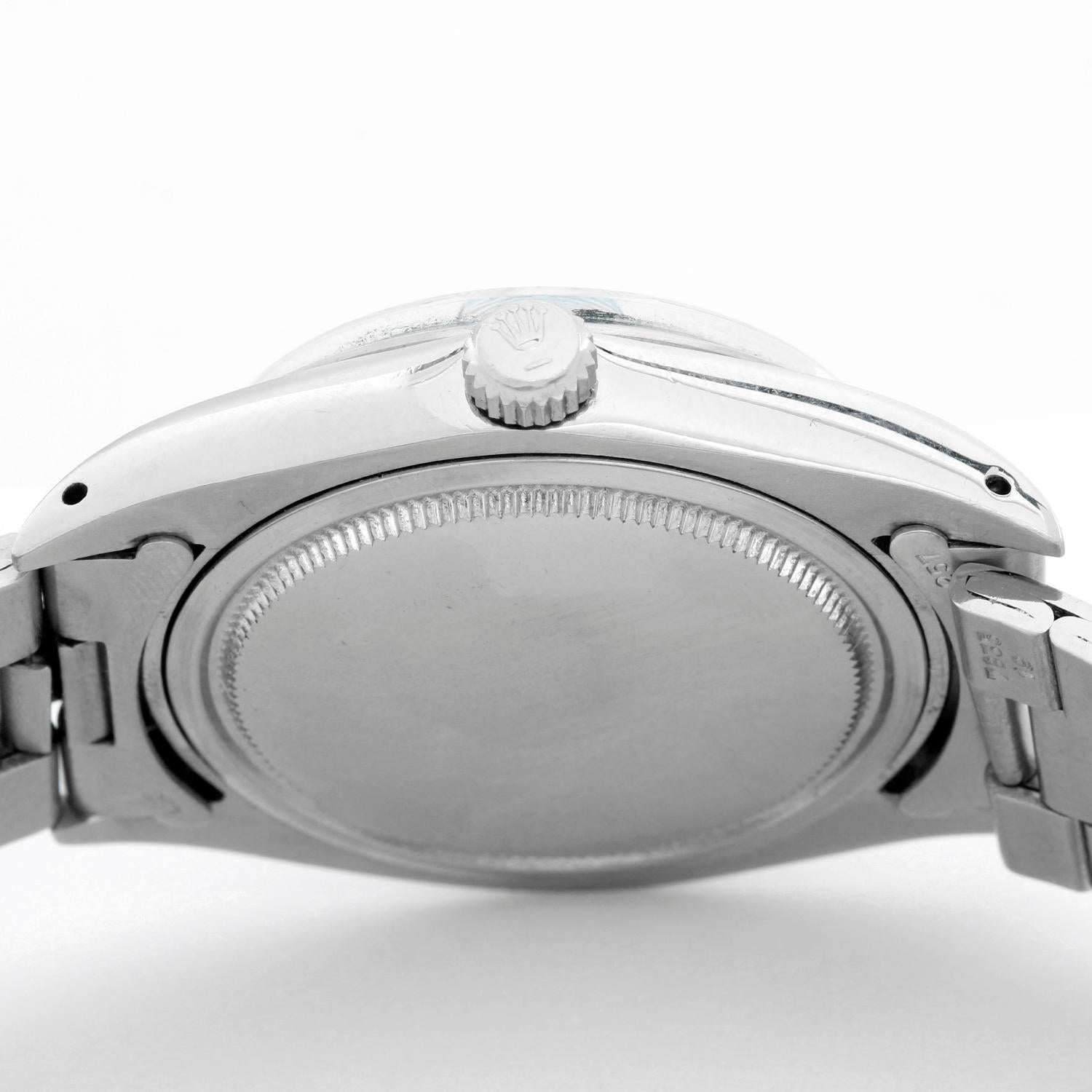 Men's Rolex Oysterdate Silver Dial Watch 6694 1