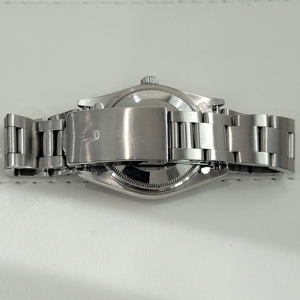 Rolex Precision réf. 14000 Air King 35m automatique des années 1990, entièrement d'origine RA479 en vente 6