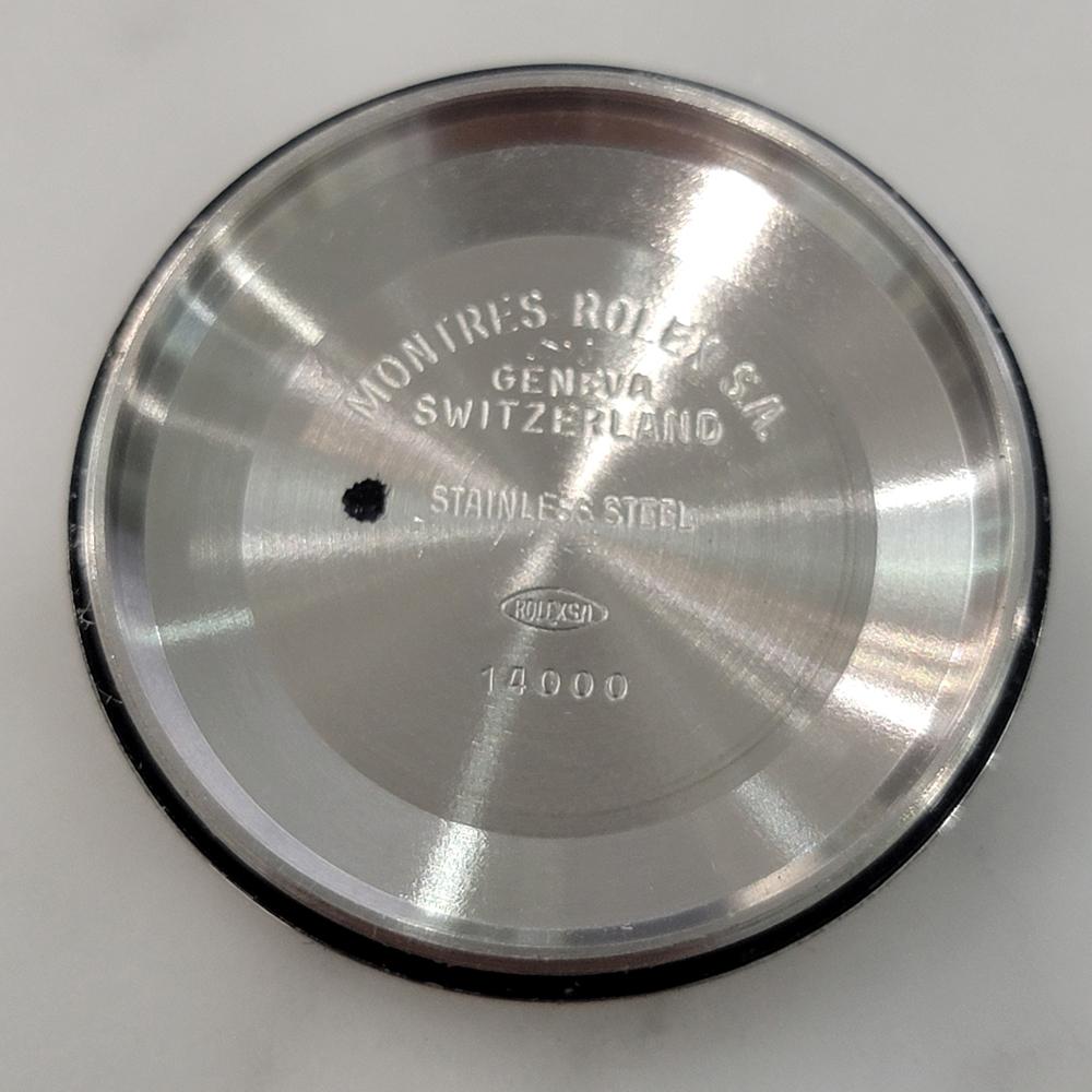 Rolex Precision réf. 14000 Air King 35m automatique des années 1990, entièrement d'origine RA479 en vente 9