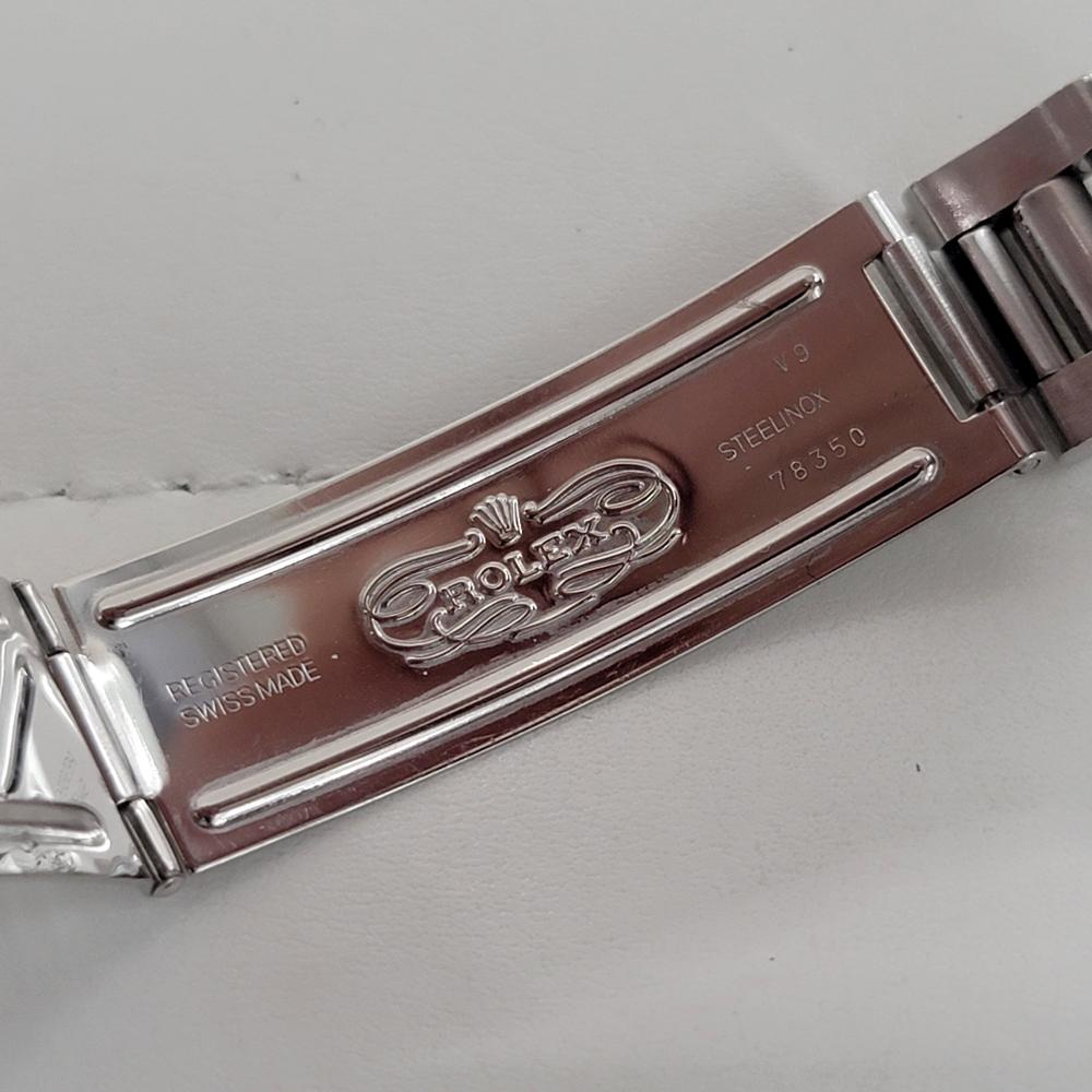 Rolex Precision réf. 14000 Air King 35m automatique des années 1990, entièrement d'origine RA479 en vente 5