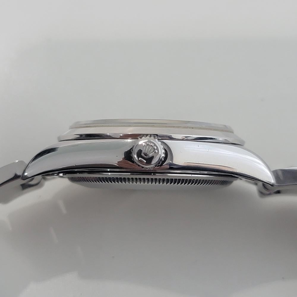 Mens Rolex Precision Ref 14000 Air King 34m Automatic 1990s All Original RA492 4
