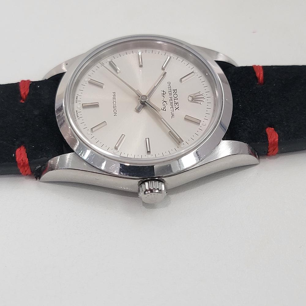 Mens Rolex Precision Ref 14000 Air King 35m Automatic 1990s Swiss RA479B For Sale 1