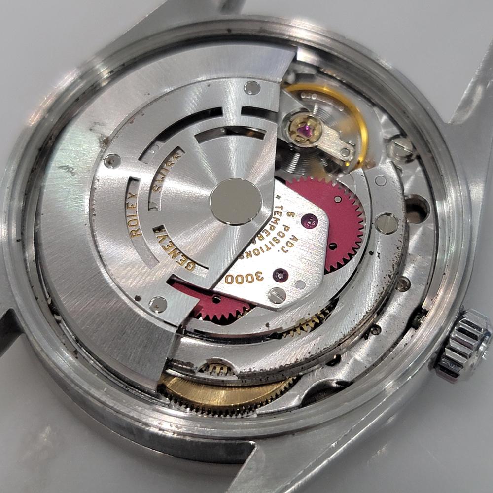 Mens Rolex Precision Ref 14010 Air King 35m Automatic w Paper 1990s RA478 For Sale 8
