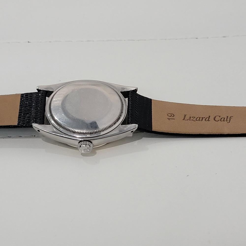 Rolex Precision Réf. 5701 35 mm 14 carats SS Air King Date automatique des années 1960 RA446B 6