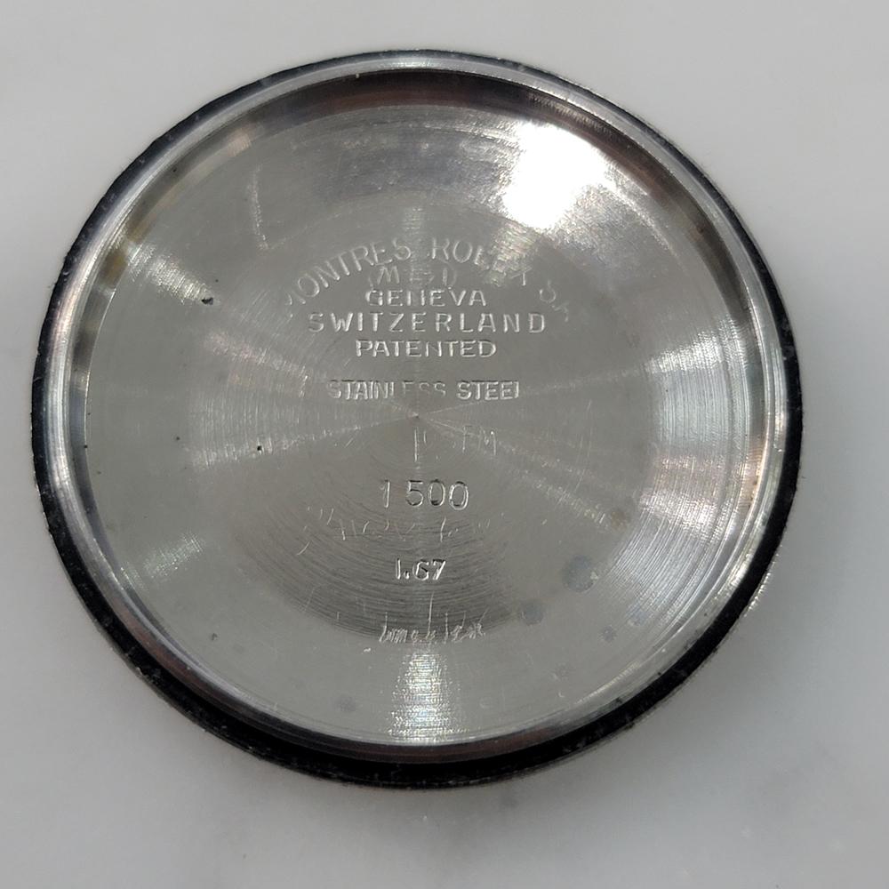 Rolex Precision Réf. 5701 35 mm 14 carats SS Air King Date automatique des années 1960 RA446B 8
