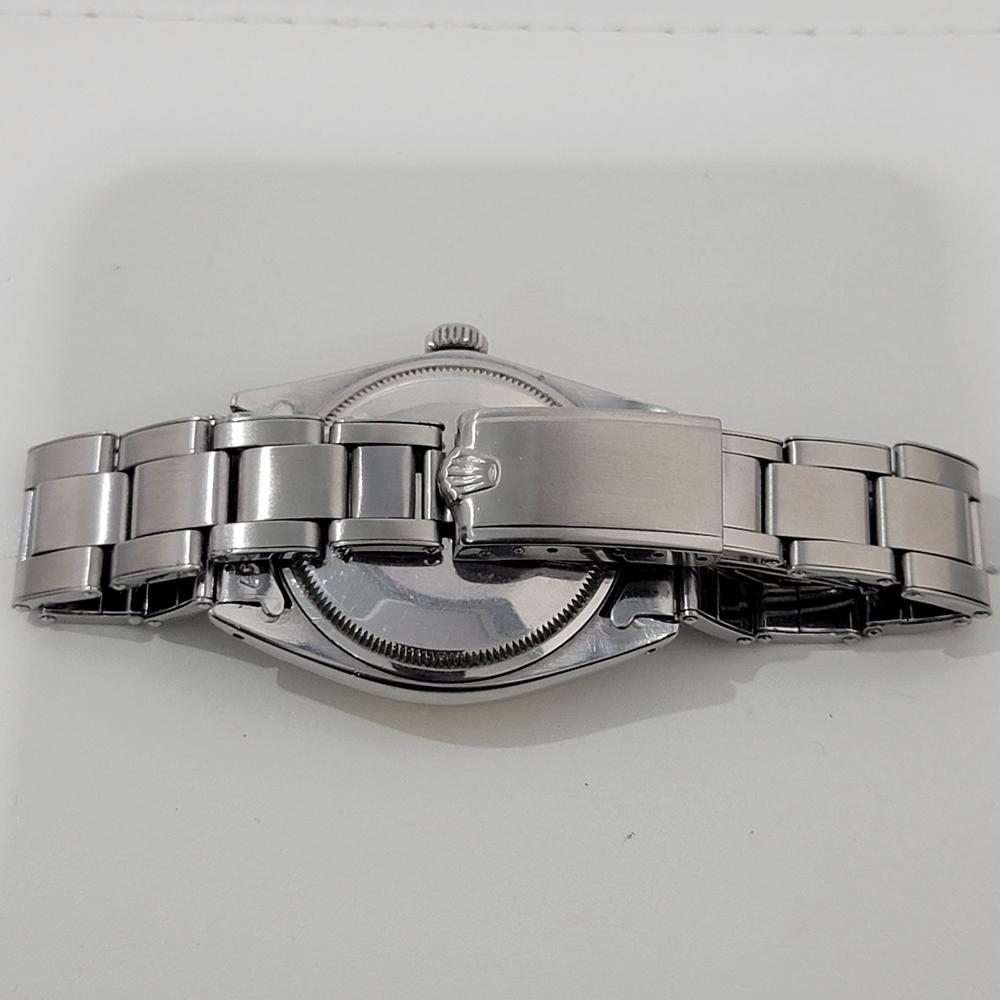 Mens Rolex Precision Ref 5701 35mm 14k SS Air King Date Automatic 1960s RA446S 7
