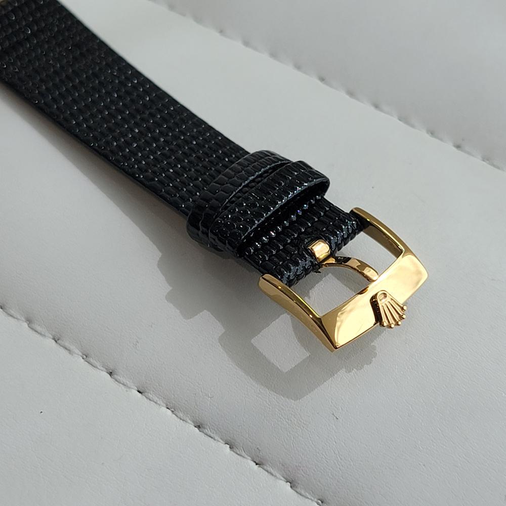 Mens Rolex Precision Ref 8961 34mm 18k Solid Gold Manual Wind 1950s Swiss RA463 4