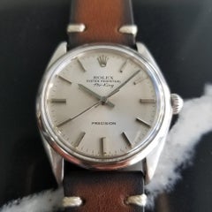 Mens Rolex Precision Ref.9659 18k White Gold Hand-Wind, c.1960s Swiss RA153