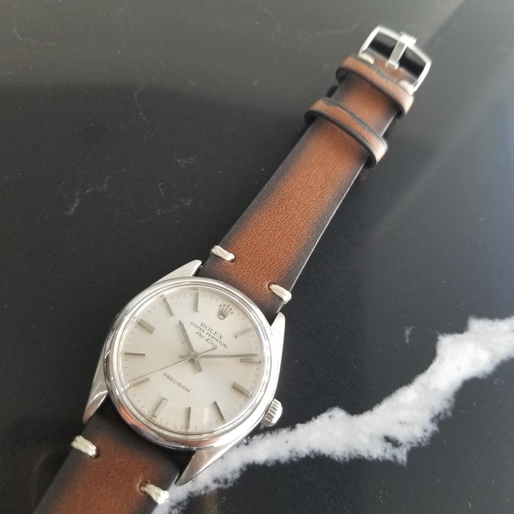Men's Mens Rolex Precision Ref.9659 18k White Gold Hand-Wind, c.1960s Swiss RA153