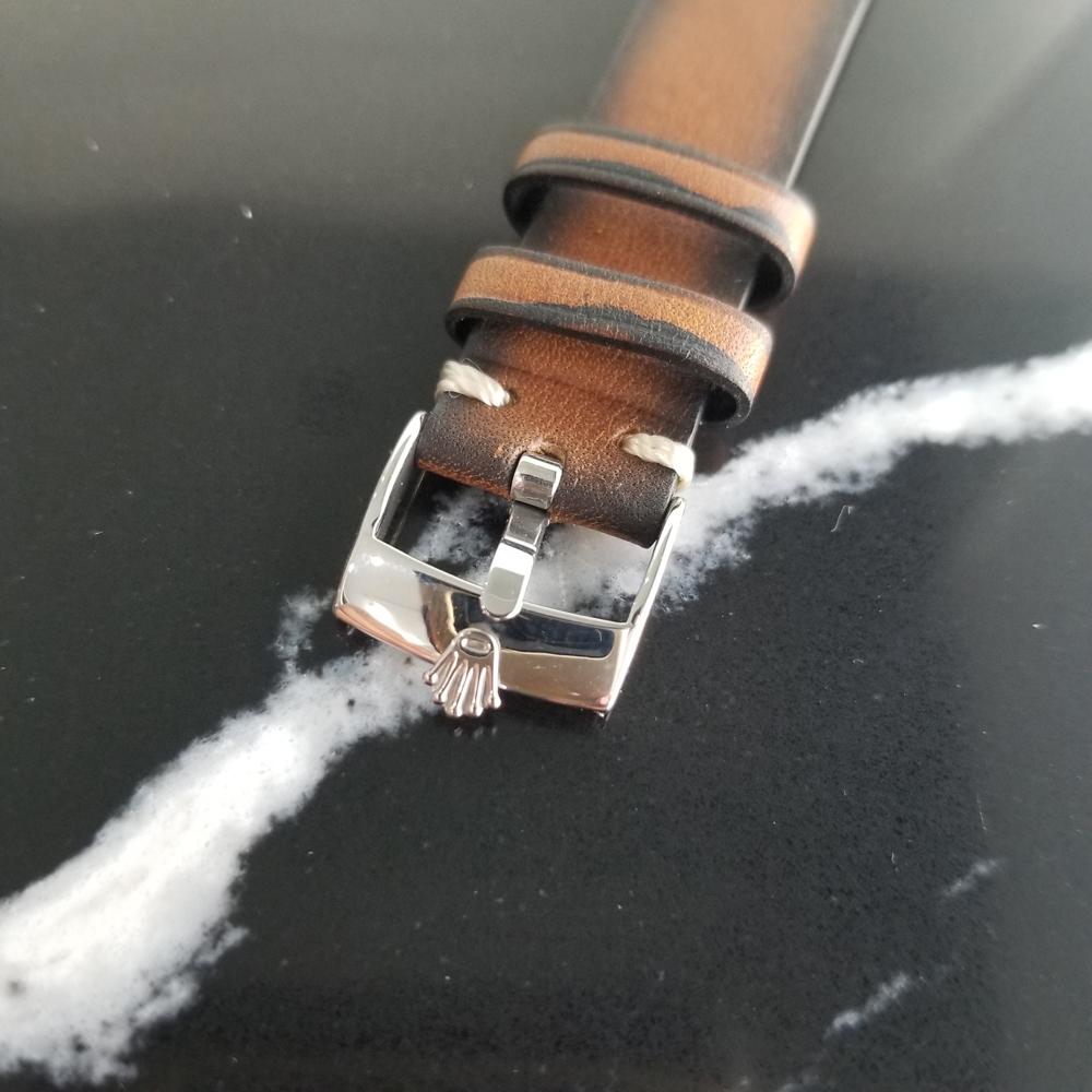 Mens Rolex Precision Ref.9659 18k White Gold Hand-Wind, c.1960s Swiss RA153 1