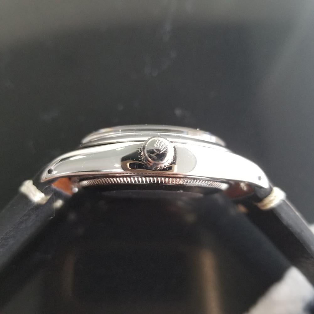 Mens Rolex Precision Ref.9659 18k White Gold Hand-Wind, c.1960s Swiss RA153 2