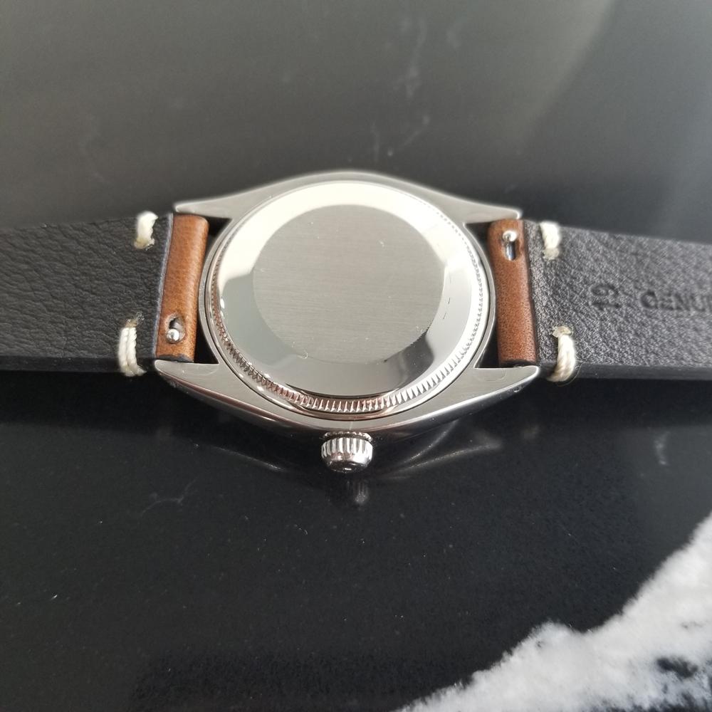 Mens Rolex Precision Ref.9659 18k White Gold Hand-Wind, c.1960s Swiss RA153 3