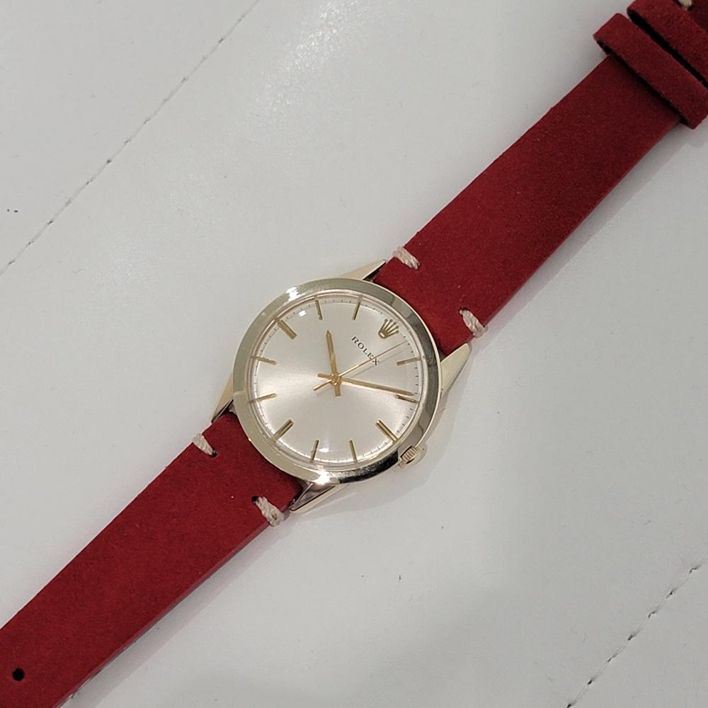 Mens Rolex Ref 7002 Presentation 14k Gold Filled 35mm Automatic 1970s RA424 3