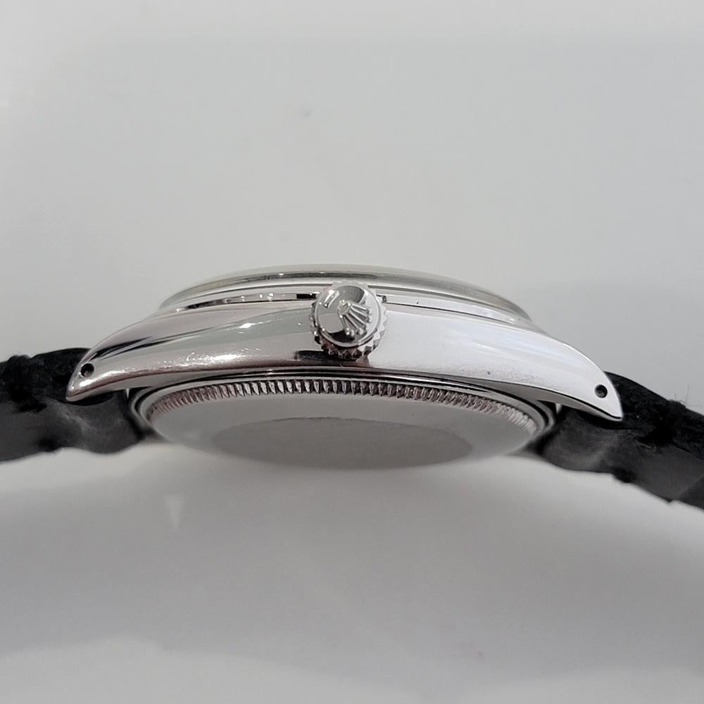 Mens Rolex Ref 1002 Oyster Perpetual Automatic 1960s Swiss Vintage RA143 For Sale 5