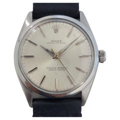 Mens Rolex Ref 1002 Oyster Perpetual Automatic 1960s Swiss Vintage RA143