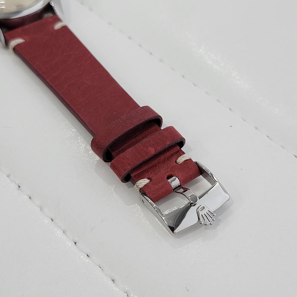 Mens Rolex Ref 1002 Oyster Perpetual Automatic 1960s Swiss Vintage RA143R For Sale 4