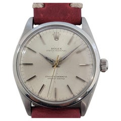 Mens Rolex Ref 1002 Oyster Perpetual Automatic 1960s Swiss Vintage RA143R