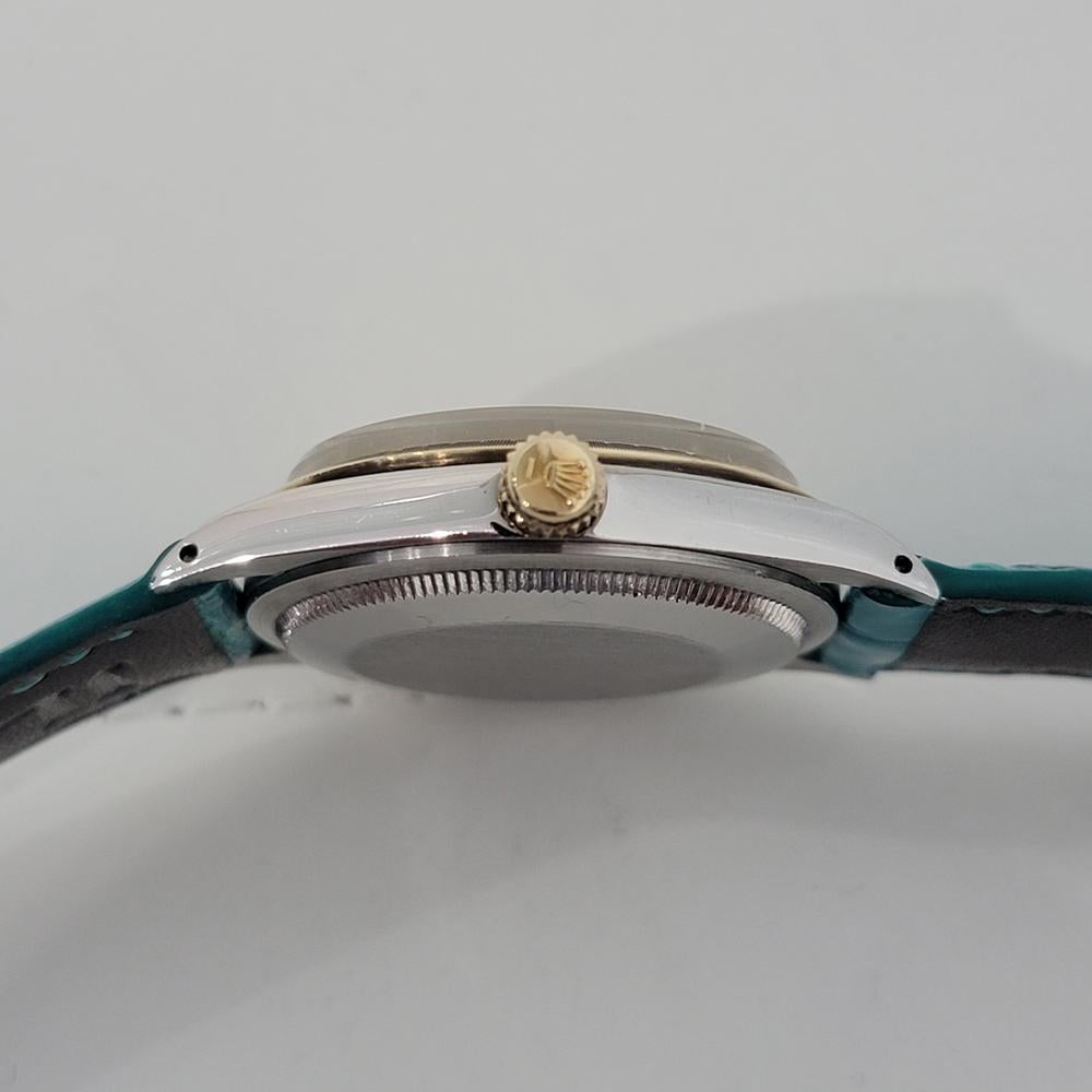 Mens Rolex Ref 1038 Oyster Perpetual 18k SS Automatic 1960s Vintage RJC185 5