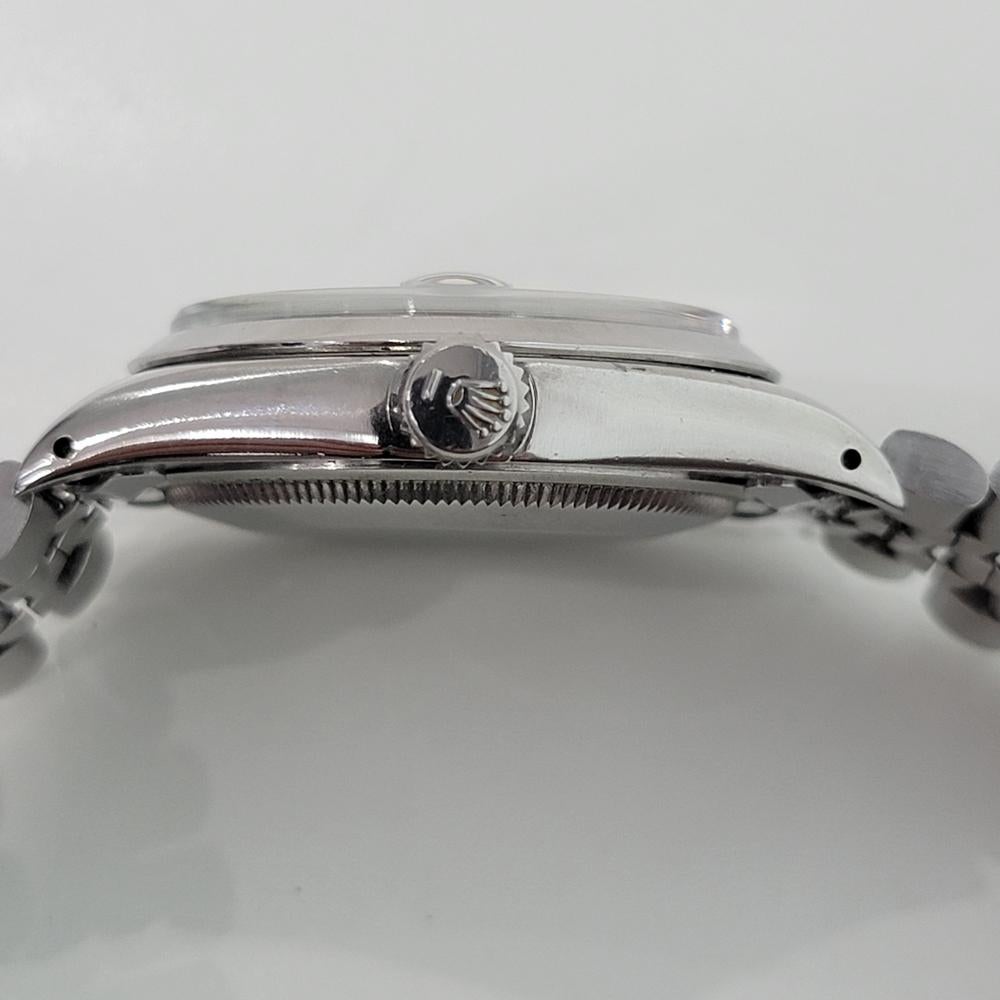 Mens Rolex Ref 1500 Oyster Perpetual Date Automatic 1970s Vintage RA293 4