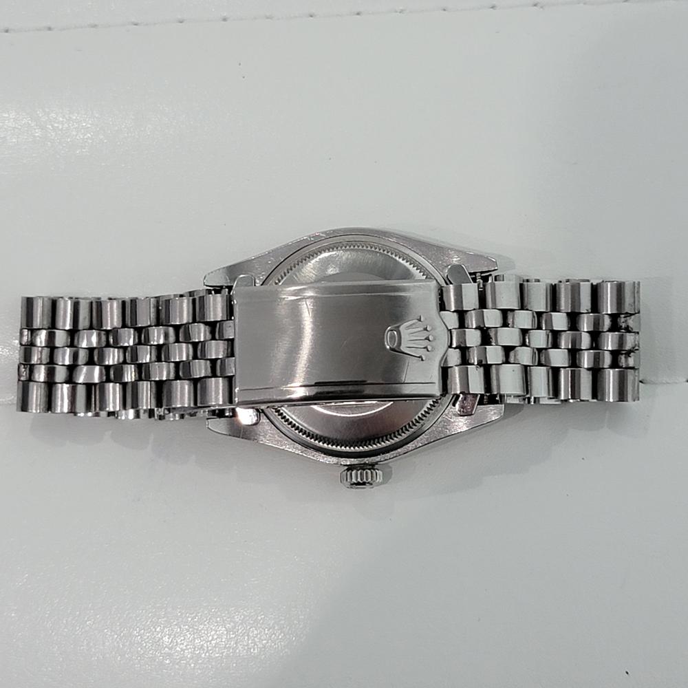 Mens Rolex Ref 1500 Oyster Perpetual Date Automatic 1970s Vintage RA293 5