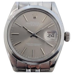Herren Rolex Ref 1500 Oyster Perpetual Date Automatik 1970er Jahre Vintage RA293