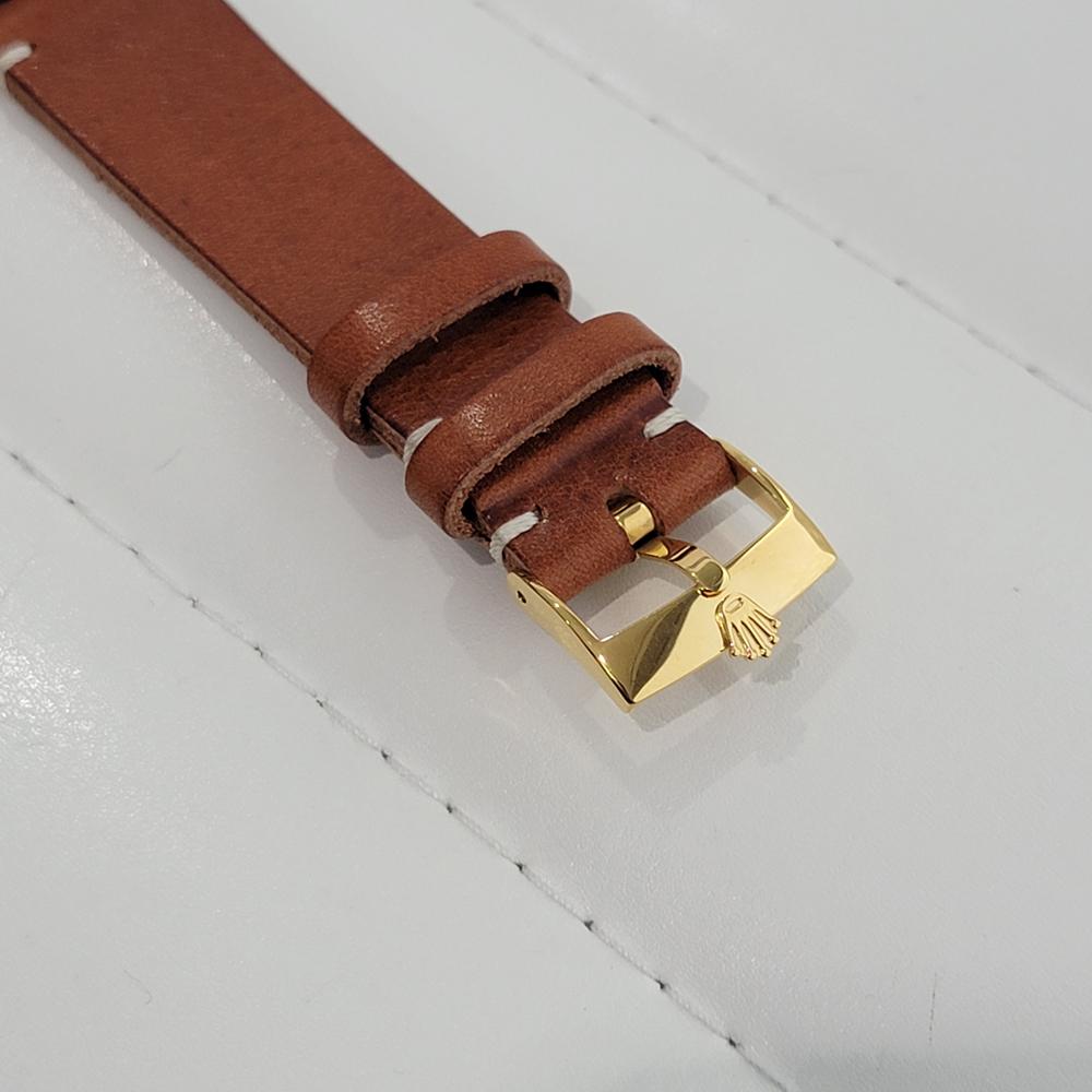 Mens Rolex Ref 1601 Oyster Datejust 18k Gold Ss Automatic 1960 Swiss RA318B For Sale 4