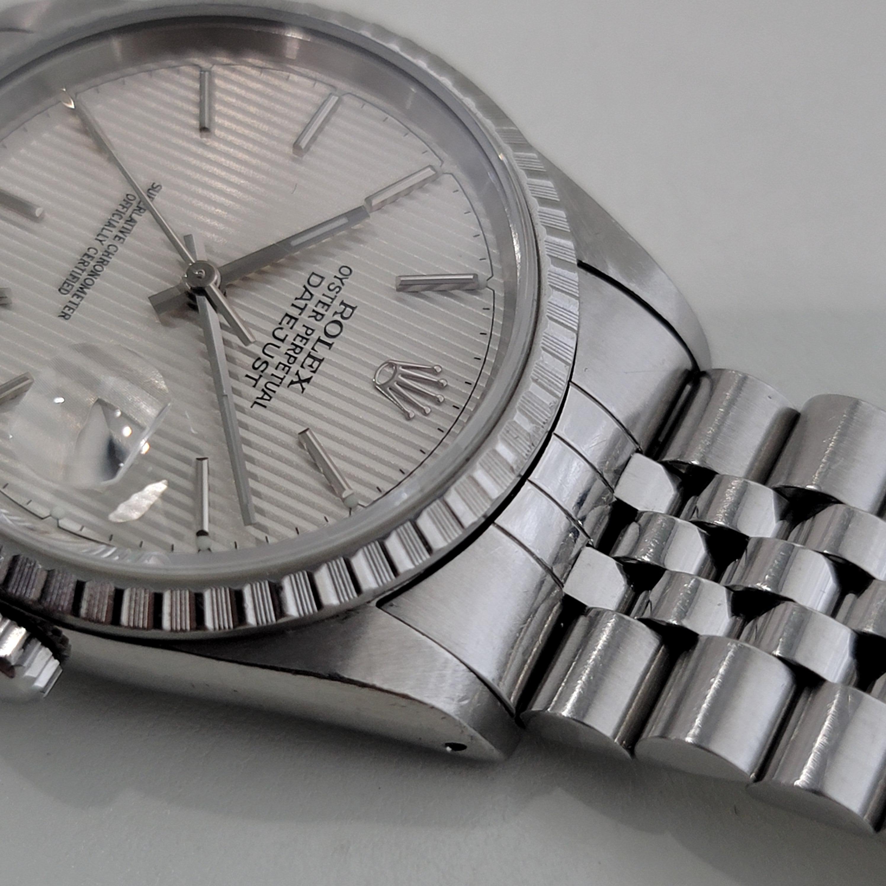 Mens Rolex Ref 16220 Oyster Datejust Automatic 1990s All Original RA278 2
