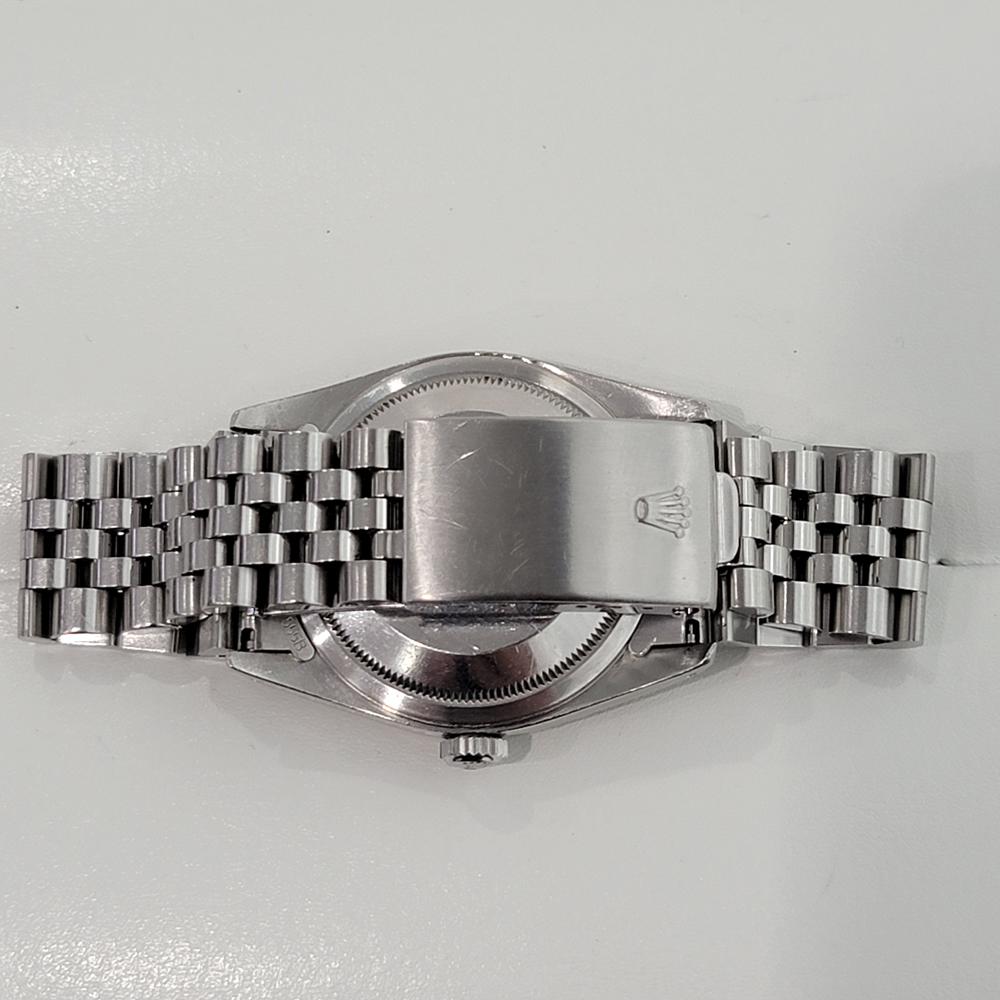 Mens Rolex Ref 16220 Oyster Datejust Automatic 1990s All Original RA278 6