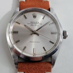 Mens Rolex Ref 5500 Oyster Precision Air King Automatic 1960s Swiss RJC191T