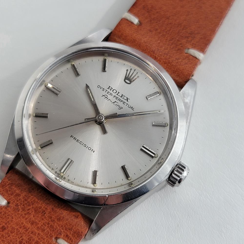 Men's Mens Rolex Ref 5500 Oyster Precision Air King Automatic 1960s Swiss RJC191T