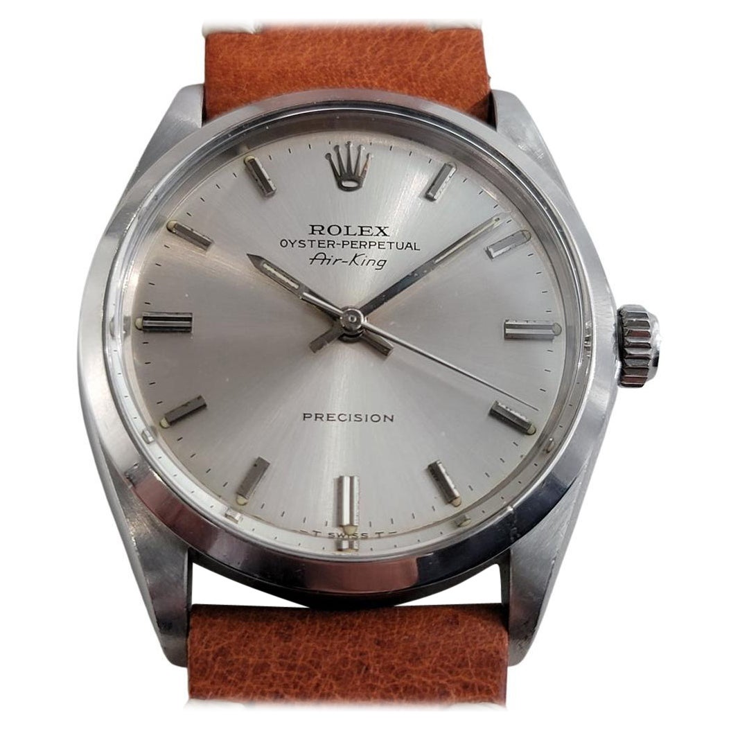 Mens Rolex Ref 5500 Oyster Precision Air King Automatic 1960s Swiss RJC191T